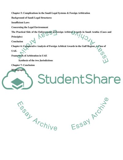 Saudi Courts in Enforcing Foreign Arbitral Awards