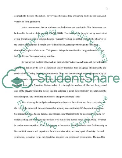 Religion And Science Essay Implications Of Disconnection In Fight Club And American Beauty Sample Essays For High School also American Dream Essay Thesis Implications Of Disconnection In Fight Club And American Beauty Essay What Is A Synthesis Essay