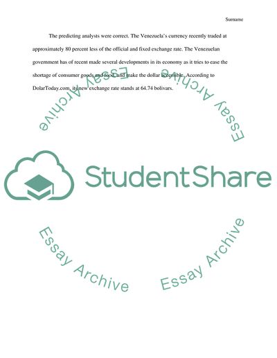 The Importance of Currency Devaluation and its Effect on the Economy