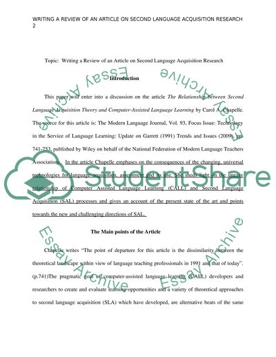 Second Language Acquisition and Autonomous Induction Theory