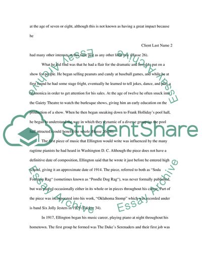 American Musician: Duke Ellington