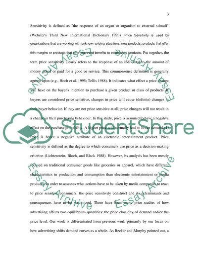 Situational Price Sensitivity in Marketing