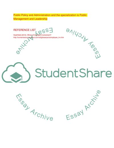 Hiring and Promotion Process of Public Agencies