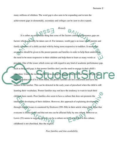 Closing the Word Gap Between Rich and Poor