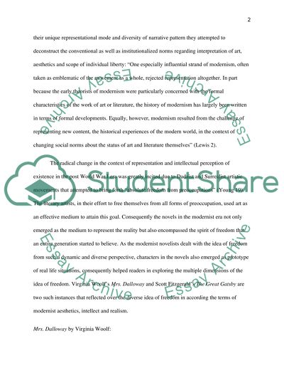 Mrs Dalloway and The Great Gatsby - Thematic, Narrative and Philosophical Differences