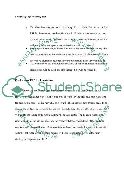 Management information system