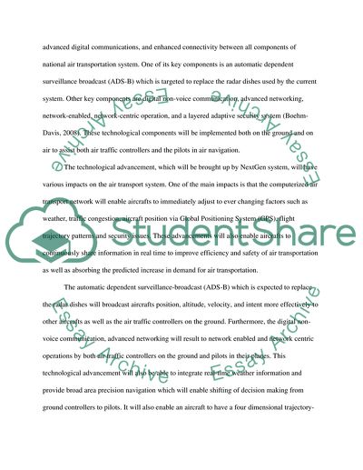 Next Generation Air Transport System