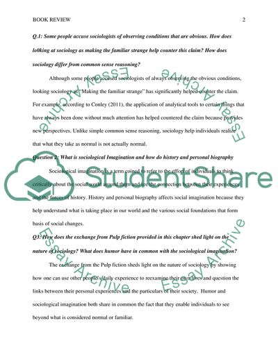 How Does Sociology Differ from Common Sense Reasoning