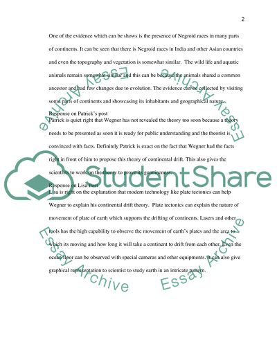 Unit 3 Discussion Big Ideas in Science