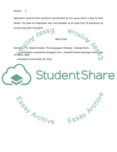 Barren Plateau and the River of LoveCleanth Brooks