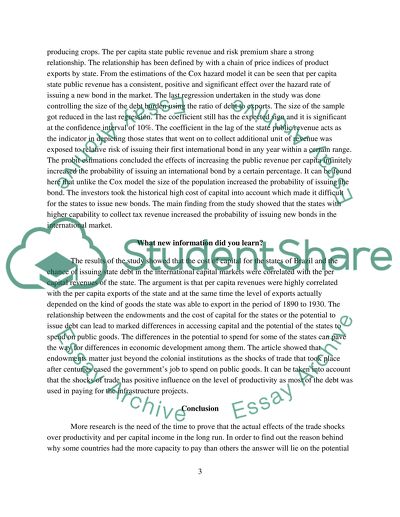 Journal Articles Summaries