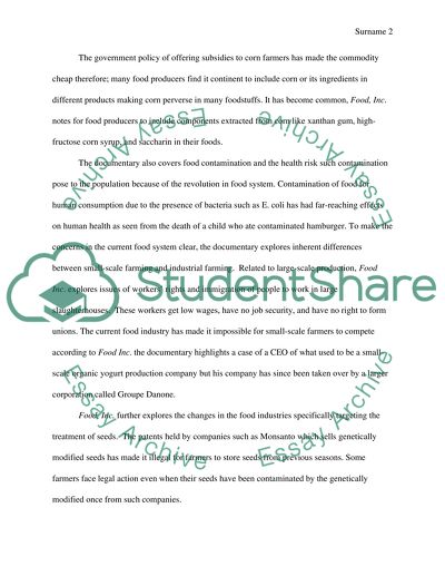 Food Contamination and the Health Risk