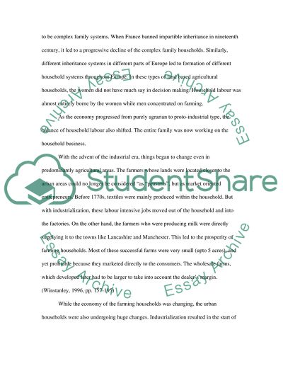 The household in the economy