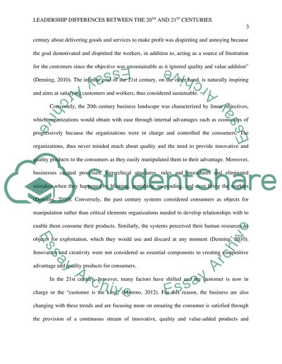 Management, Leadership Philosophy and Leaders in the 20th and 21st Centuries