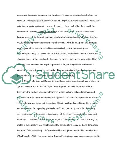 Observation of Participational Cinema in Action