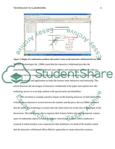 Article Review on Technology in Education