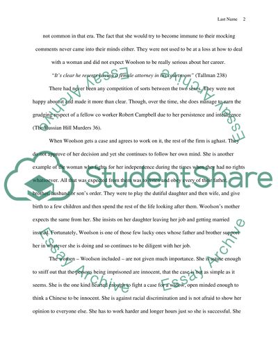 The Russian Hill Murder by Shirley Tallman: The Role of Women in Late 19th Century San Francisco