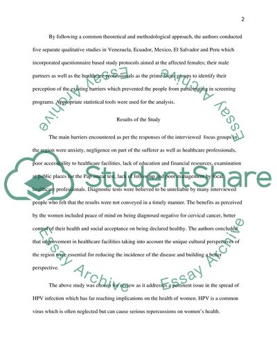 Description of microbial journal article review
