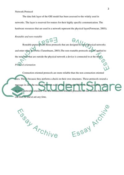 Network Protocol Issues