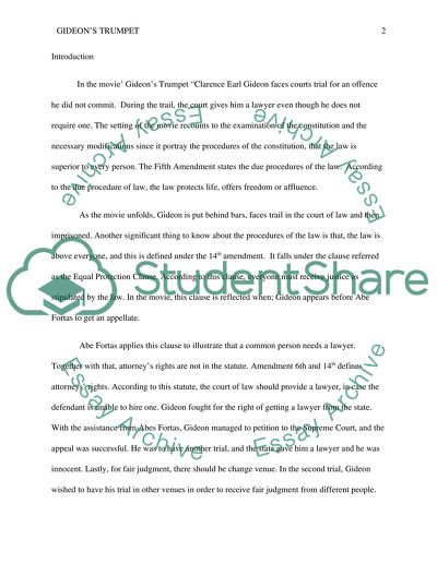 The Movie Gideons Trumpet