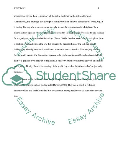 A Step-by-Step Criminal Jury Trial to Understand the Law Treats Its Cases