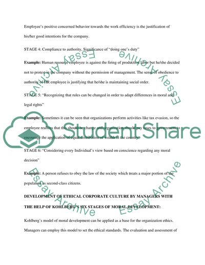 The Concepts of Moral Development