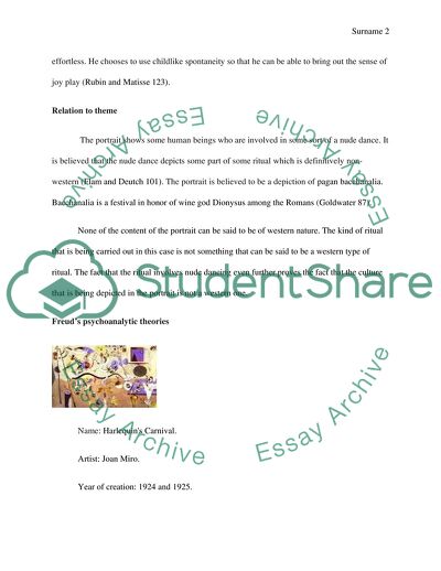 Themes in Early 20th Century Art