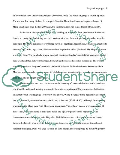 Mayan Language Exists