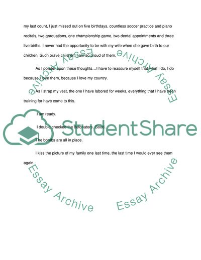 Reflections of a Soldier