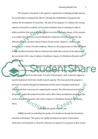 Financial Health Care