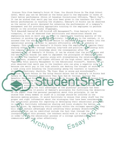 Use of Merit Pay by Politicians for Teachers