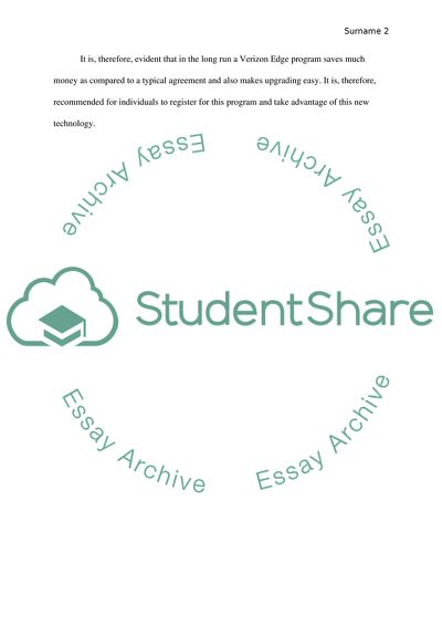 The phone with the verision