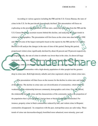 Relationship between Geographical Characteristics and Crimes Trends