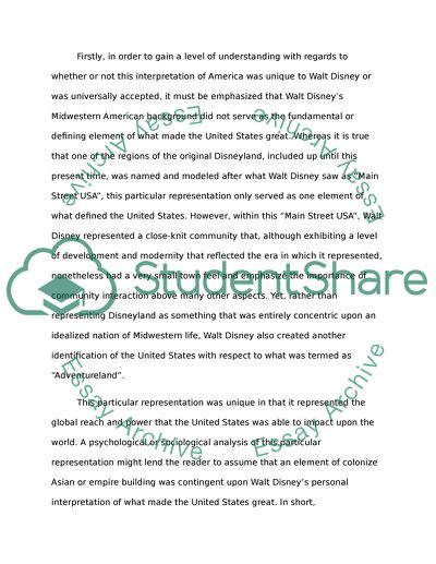 Disneyland and history of it