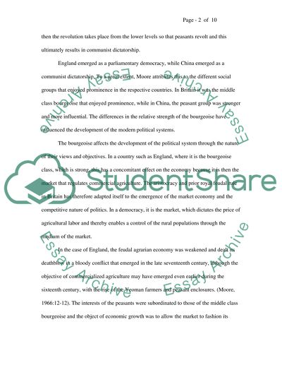 One of the Most Notable Differences between England and China