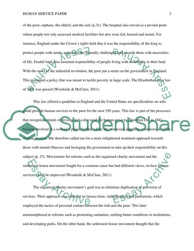 Human Services as Professional Approaches