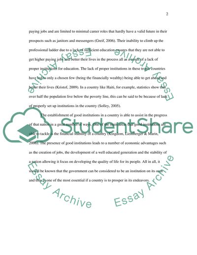 Why are tropical Countries so poor