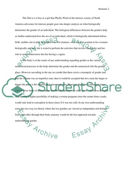 Biology and the body