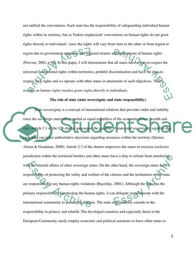 The Concept of Three Levels of Human Rights Law