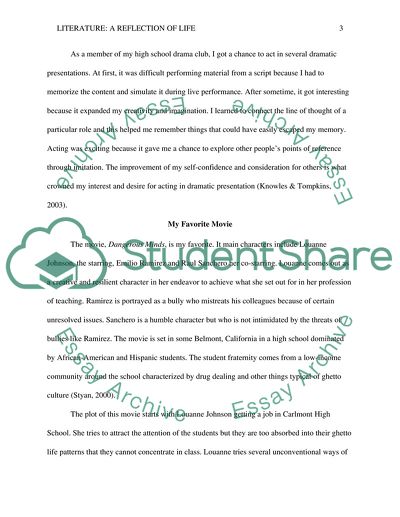 LITR201-1402B-04 : Literature: A Reflection of Life