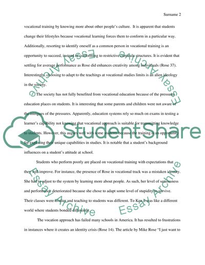 The Hunger of Memory: Particular Identity