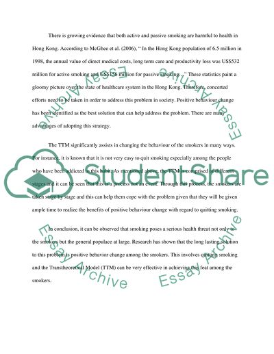 Introduction to health behaviour change