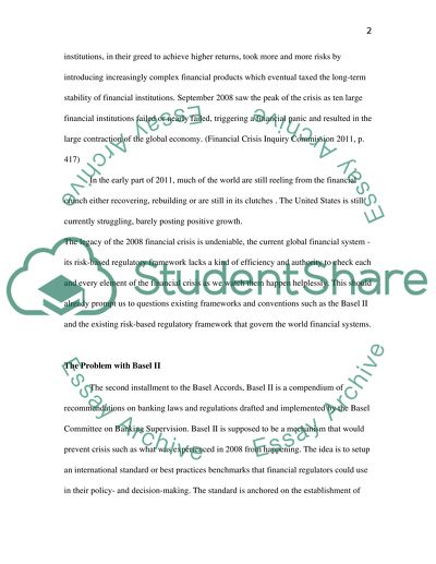 banking regulation dissertation topics