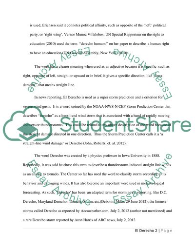 English Literature Essay Questions El Derecho Reflective Essay Thesis Statement Examples also English Essay Outline Format El Derecho Essay Example Topics And Well Written Essays Words Essays With Thesis Statements