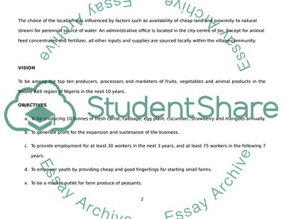 Business Plan for a Small Business