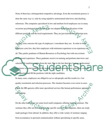 Human Consulting Agencies