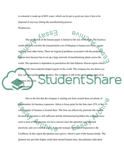 External Environment, Internal Environment and SWOT Analysis
