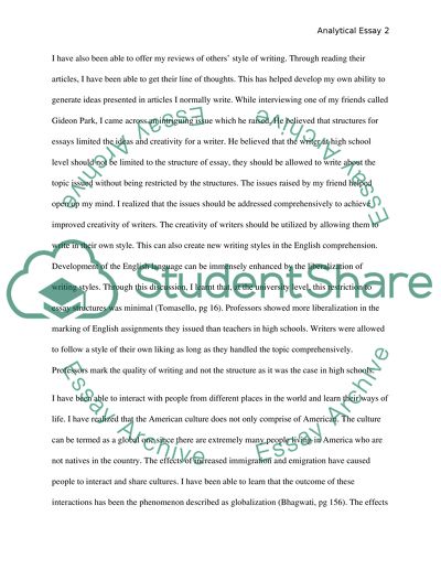 Analysis the Effects of Globalization in Life