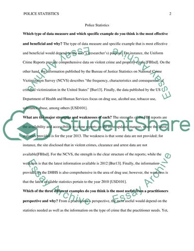 Police statics discussion 2