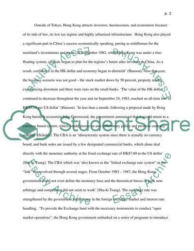 What have been the costs and benefits of Hong Kongs Currency Board System since 1983
